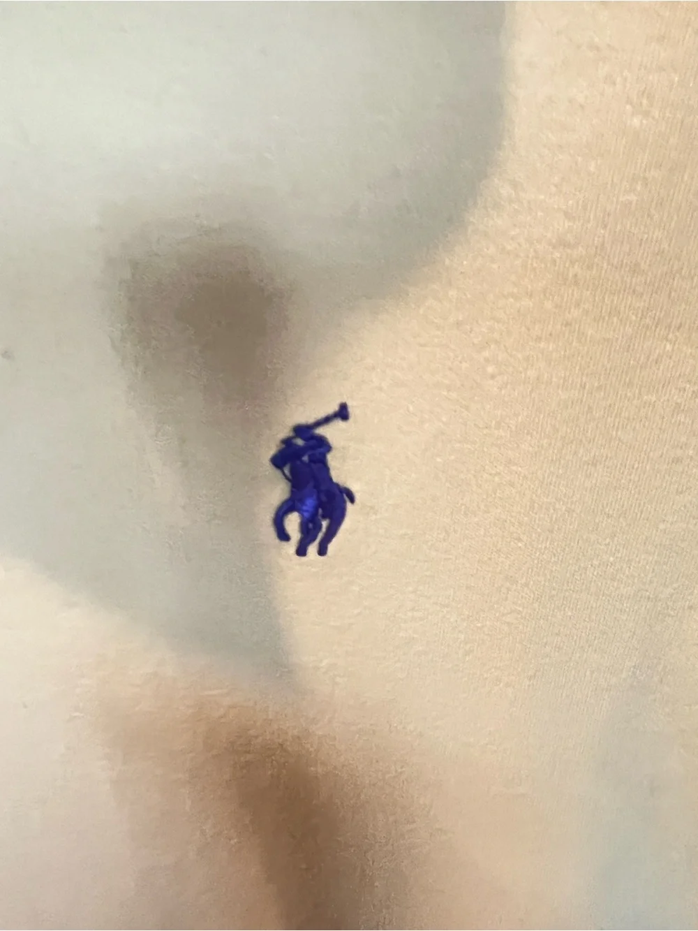 Ralph Lauren Men's Pale Yellow Polo with Blue Pony